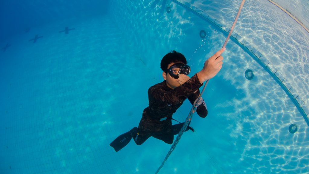 Swim, freediving and scuba diving center at Shah Alam, Selangor